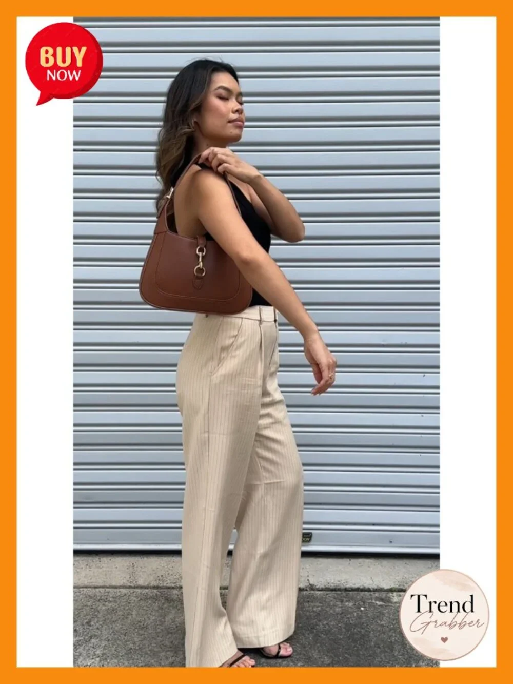 Women's Vegan Leather Hobo Shoulder Bag 2in1 Crossbody Adjustable Strap